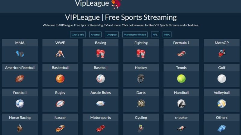 Vipleague.lc not working